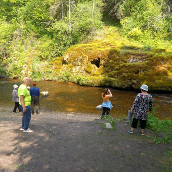 Pikniks pie Raunas Staburaga